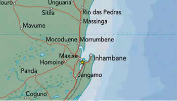 Map of Inhambane